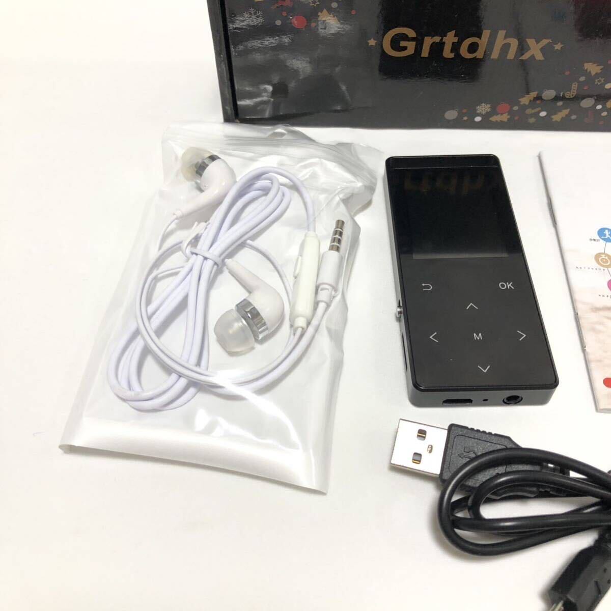 Grtdhx MP3/MP4プレーヤー レコーダー FM受信 ボイスレコーダ 機器録音 歩数計 HIFIオーディオ 災害時にも コンパクトの画像3