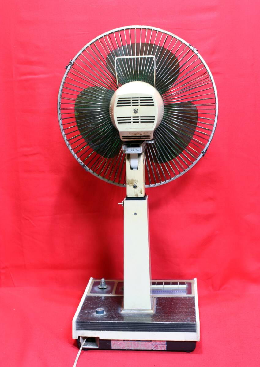 4.12.19   SANYO サンヨー扇風機 お座敷扇 EF-6UW型 ジャンク扱い 実用品 売り切りの画像4