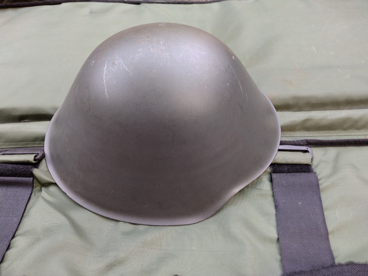 東ドイツ軍M56後期型ヘルメット　NVA 鉄帽_画像3