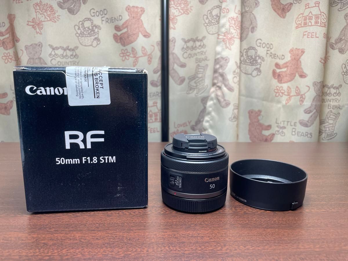 RF50mm F1.8 STM RF5018STM ミラーレスカメラ　交換レンズ