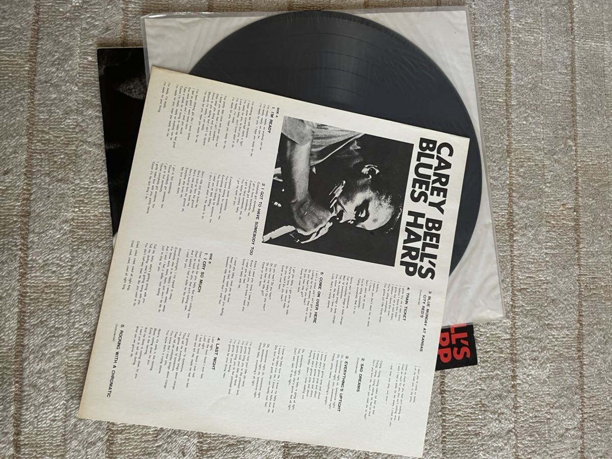 carey bell’s blues harp LPの画像3