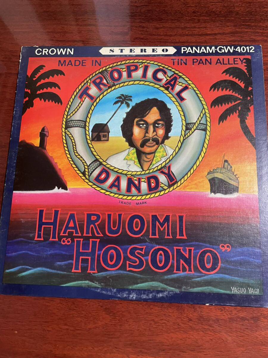 細野晴臣 トロピカル ダンディー Tropical DANDY LP レコードの画像1