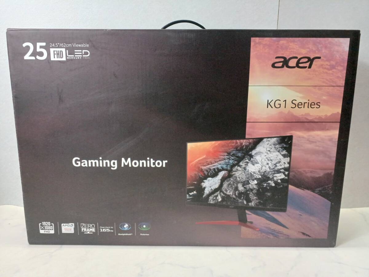 13149-02★acer/エイサー ゲーミングモニター 24.5インチ KG1シリーズ KG251Q ディスプレイ 液晶モニタ★の画像8