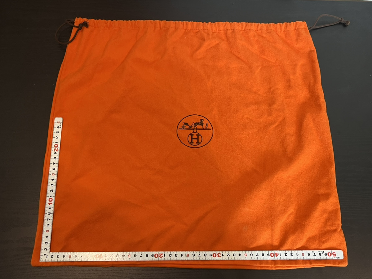 13223-04★エルメス/HERMES ケリー 32 ボックスカーフ ハンドバッグ ブラック ゴールド金具★1円～★の画像10