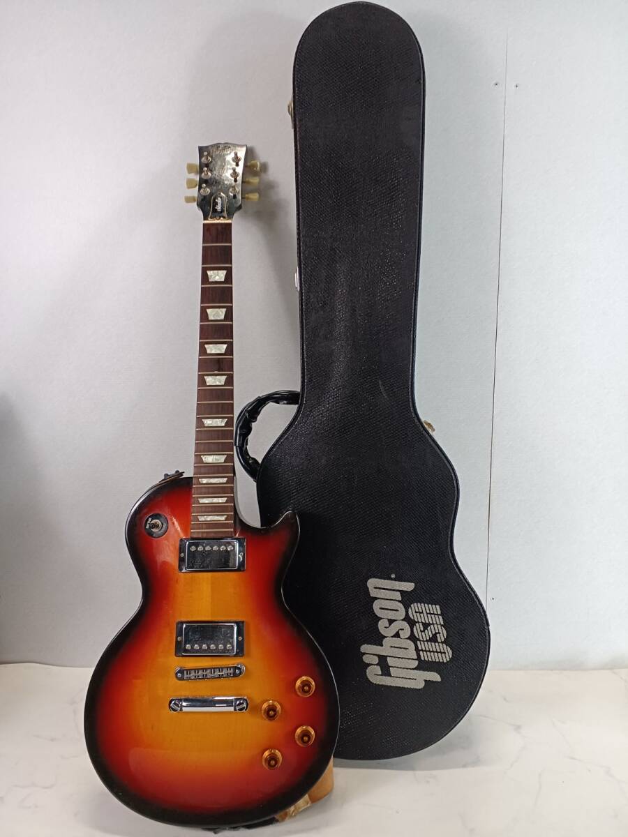 12664-04★Gibson/ギブソン Les Paul レスポール エレキギター ハードケース付き 2003年製★_画像1