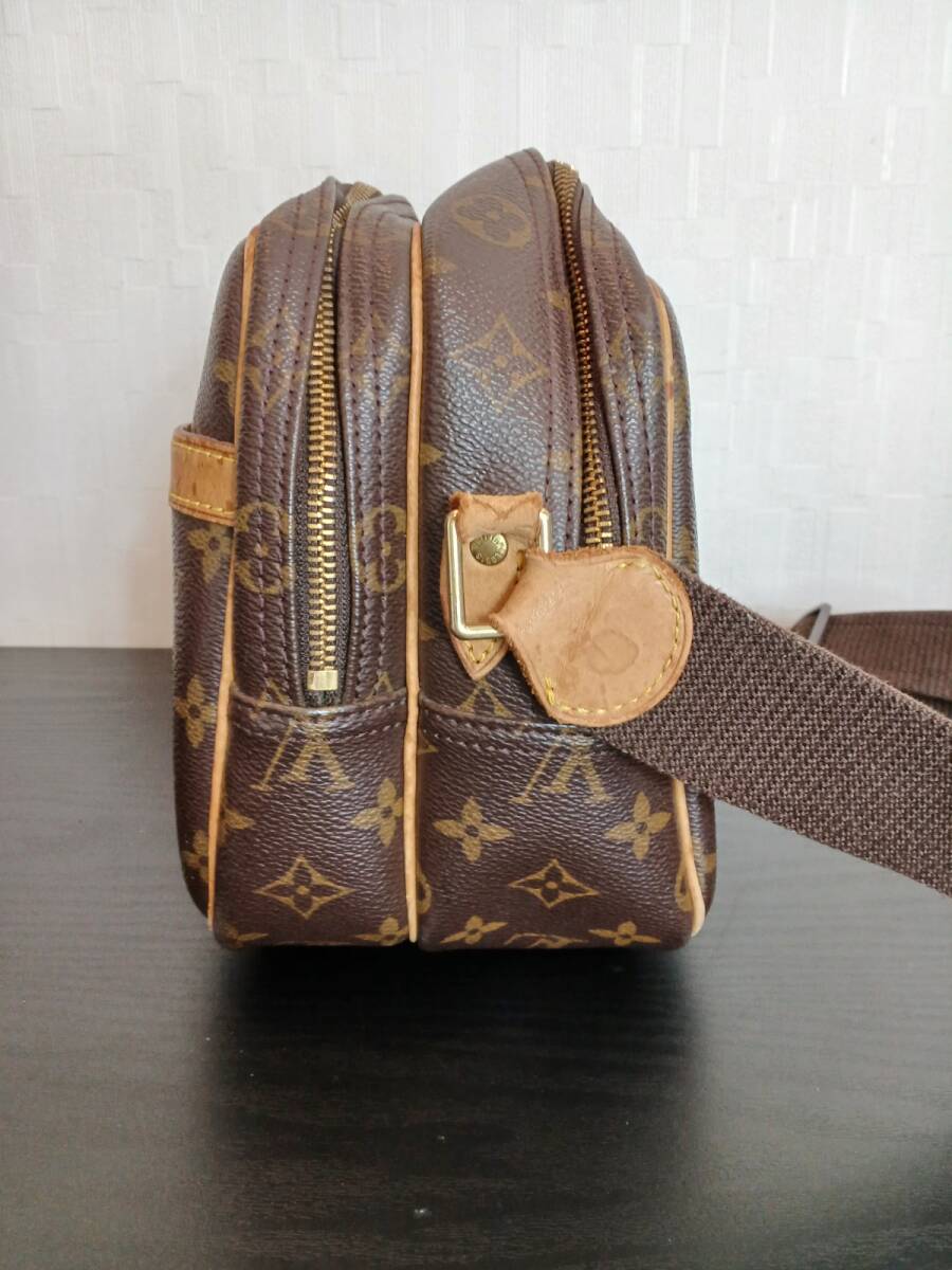 13263-04★ルイヴィトン/LOUIS VUITTON モノグラム リポーターPM ショルダーバッグ★の画像4