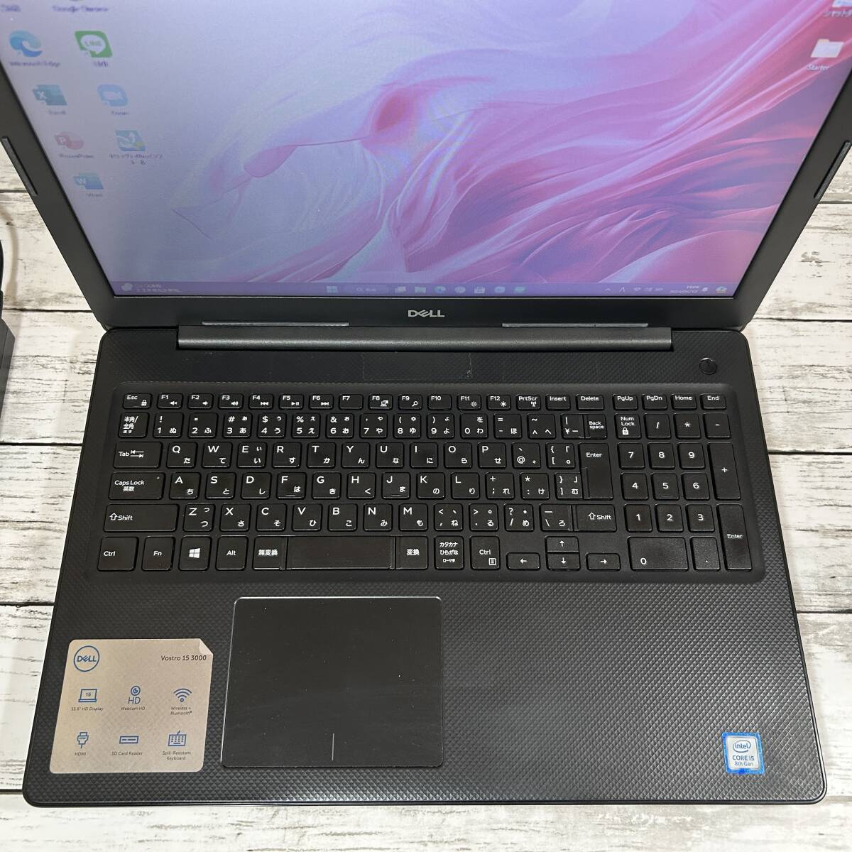 @315【デュアルストレージ】DELL Vostro 3580/ Core i5-8265U/ メモリ16GB/ 256GB SSD NVMe + HDD1TB/ 15.6インチ/ Office2021インストール