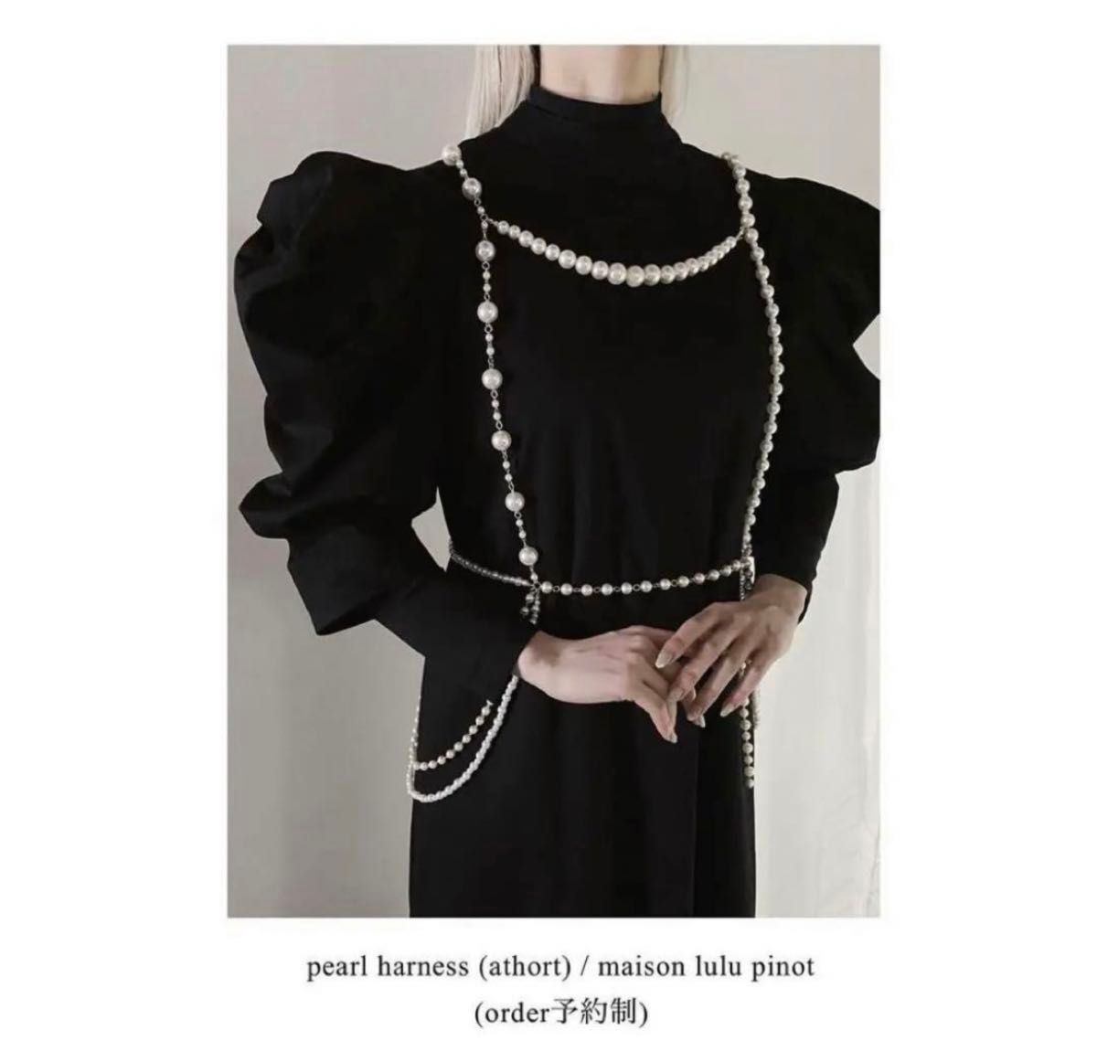 litmus(リトマス) パールハーネス pearl harness / Maison lulu litmus(リトマス) パールハーネス pearl harness / Maison lulu