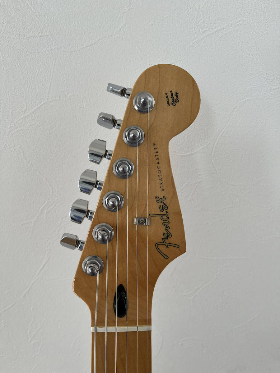 Fender Mexico フェンダーメキシコ Player Stratocaster Polar White メイプルネックの画像4