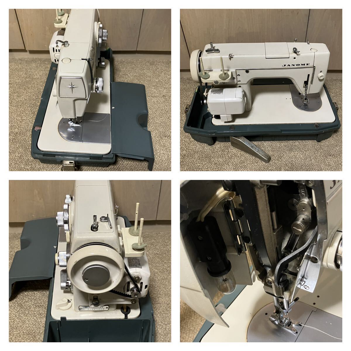 ジャノメ ミシン 680 JANOME SEWING MOTOR M-1100 裁縫道具 ハンドクラフト 手工芸 各種部品　_画像7