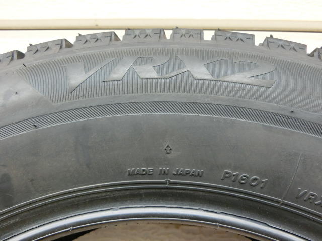 ★ 205/65R16 ★ 2本セット!! ★ ブリヂストン ★ BLIZZAK VRX2　2021年製　約9分山　冬用　スタッドレス　205/65-16　205/65/16_画像6