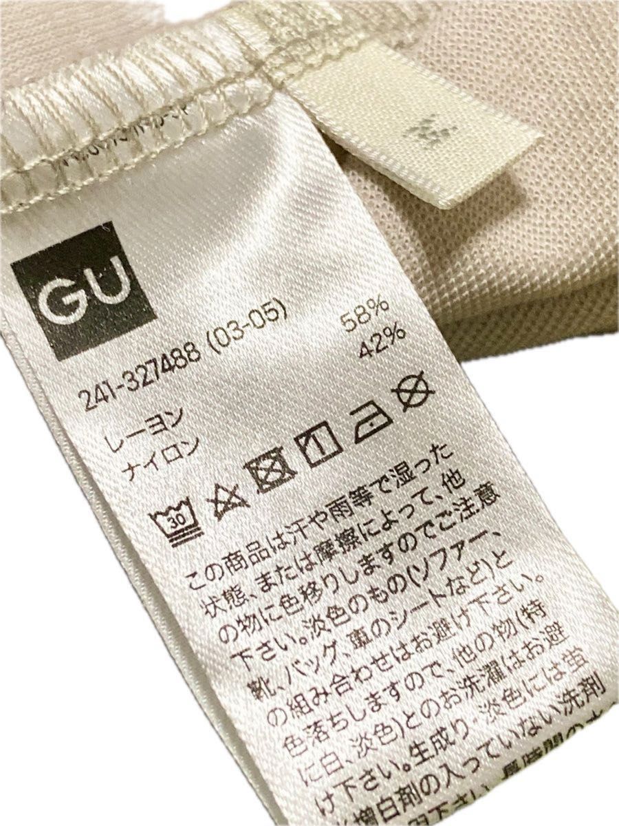 ノースリーブ カットソー タンクトップ シャツ　GU M