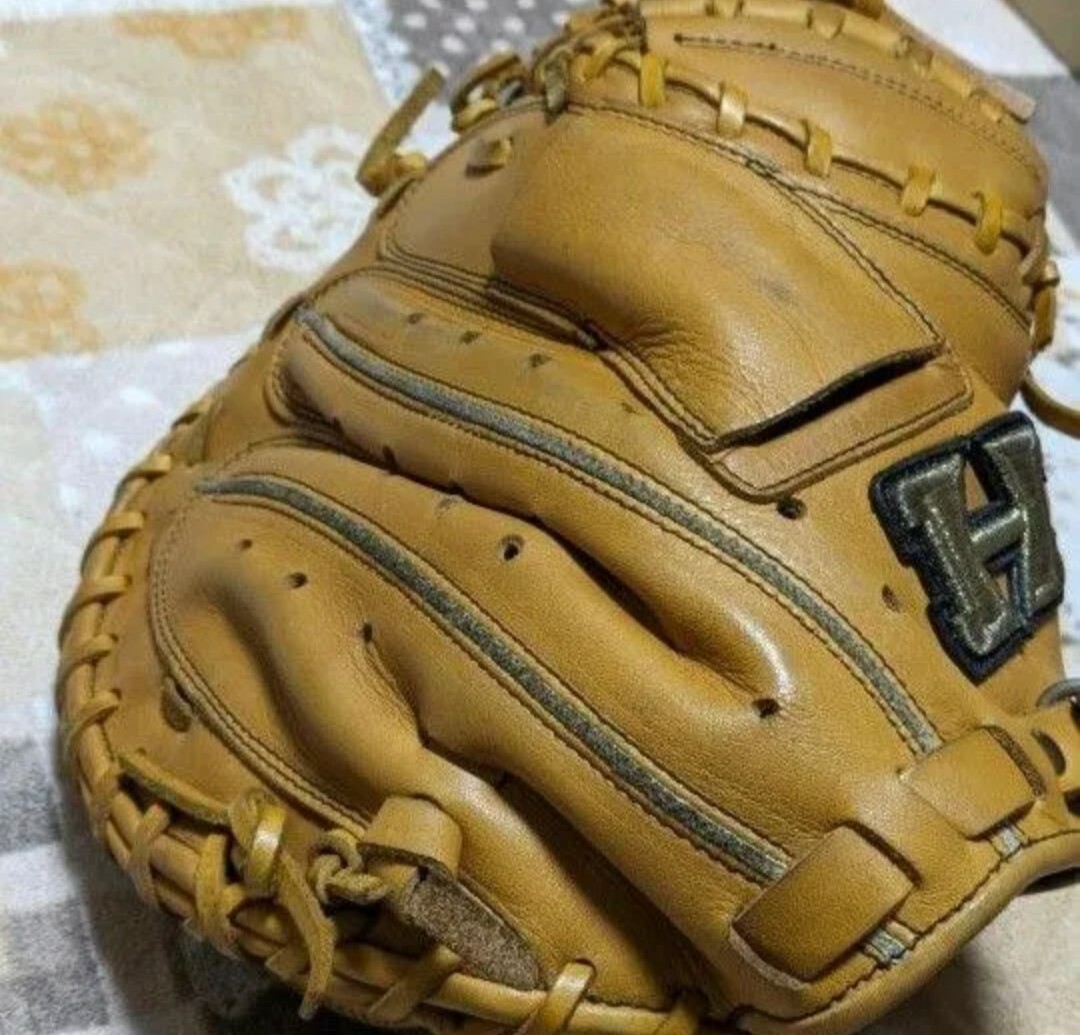 ハイゴールド 軟式 キャッチャーミット 捕手用 グローブ グラブ 野球の画像3