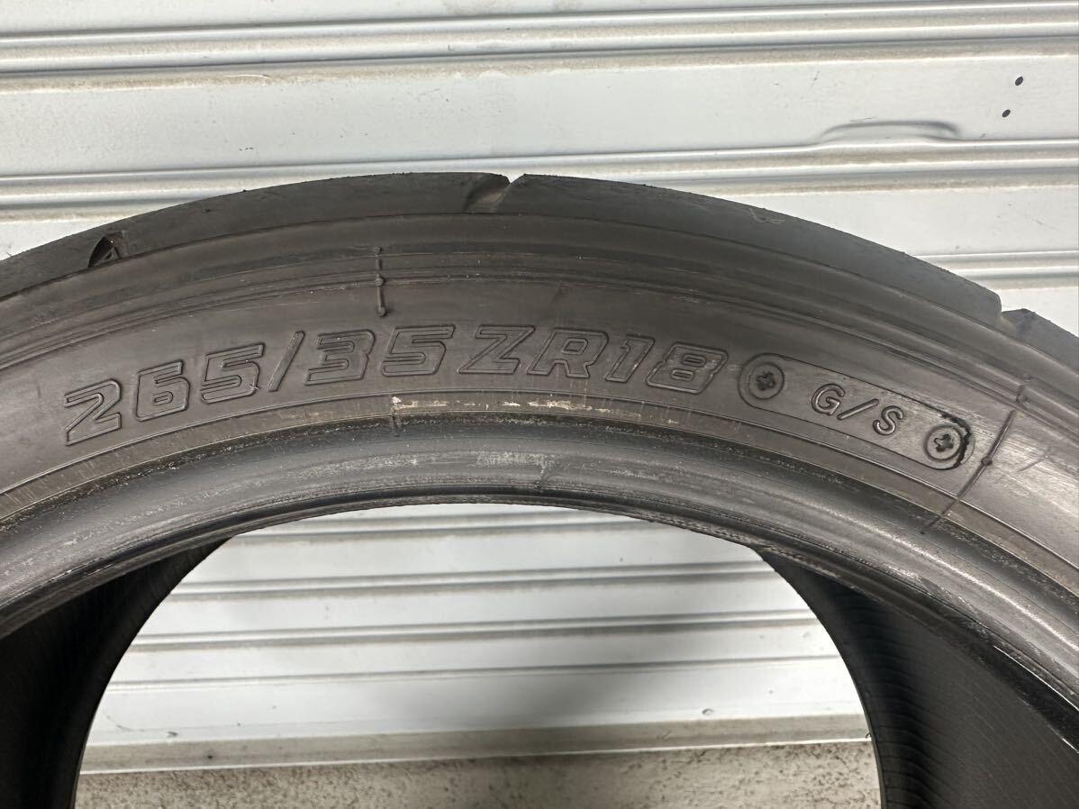 ② ADVAN A050 GS 265/35R18 21 год 2 шт Yokohama Advan S шина 