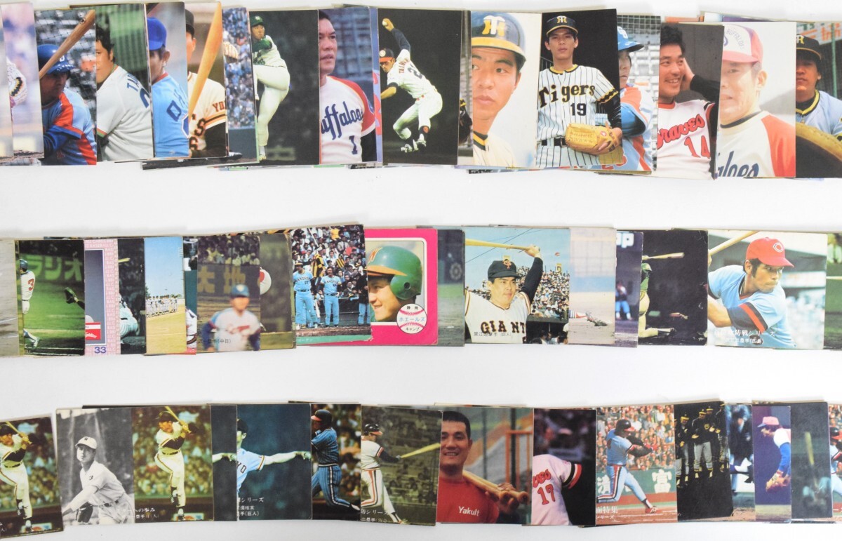 大量 当時物 カルビー プロ野球 カード 317枚 まとめ セット 1980年代 王貞治 ホームランカード 巨人 阪神 広島 中日 レア RL-58S/602の画像6