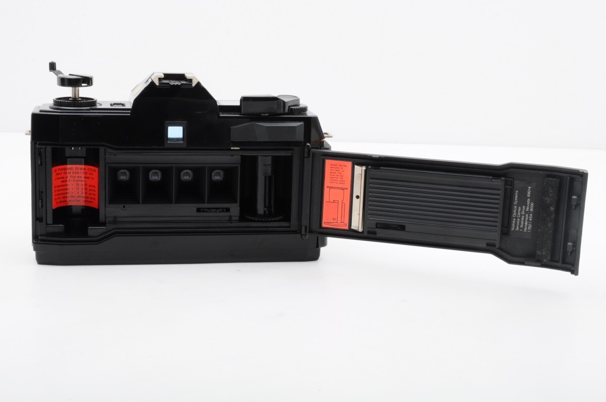 Nishika ニシカ 3D N8000 30mm 4眼 カメラ ケース付 立体写真 3-D コンパクトカメラ フィルムカメラ QUADRA LENS SYSTEM RL-381N/105_画像8