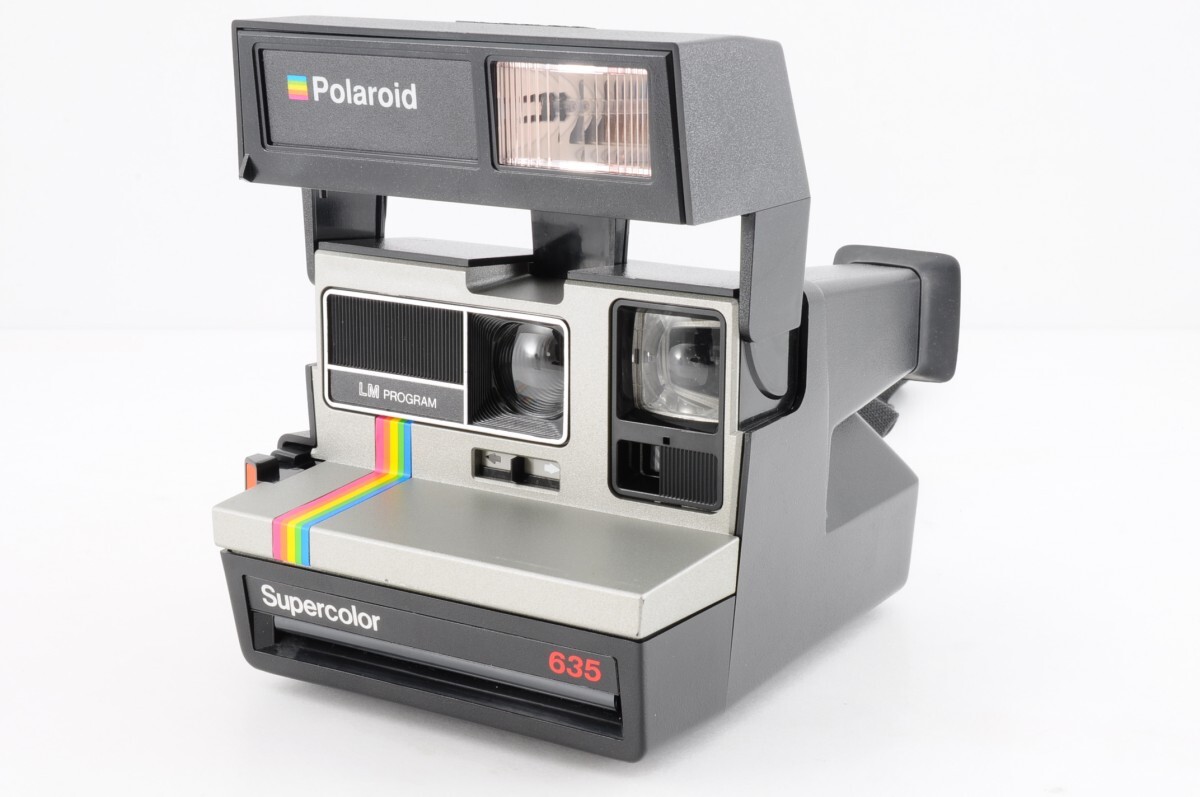 Polaroid ポラロイド Supercolor スーパーカラー 635 LM PROGRAM インスタント フィルム カメラ Instant Film Camera RK-931M/105_画像1