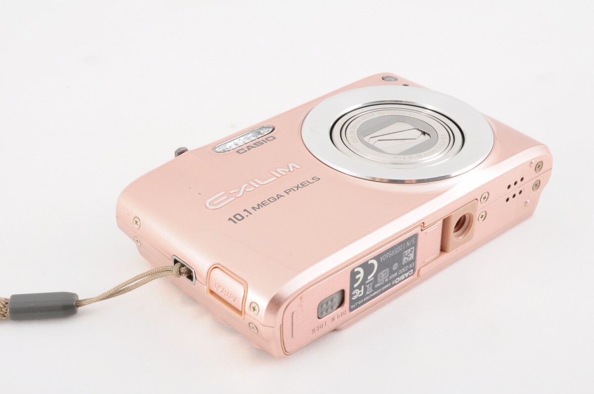 CASIO カシオ EXILIM EX-Z300 エクシリム デジタルカメラ 動作品 SDカード バッテリー付コンデジ デジカメ ピンク 写真 カメラ RL-105T/702_画像6