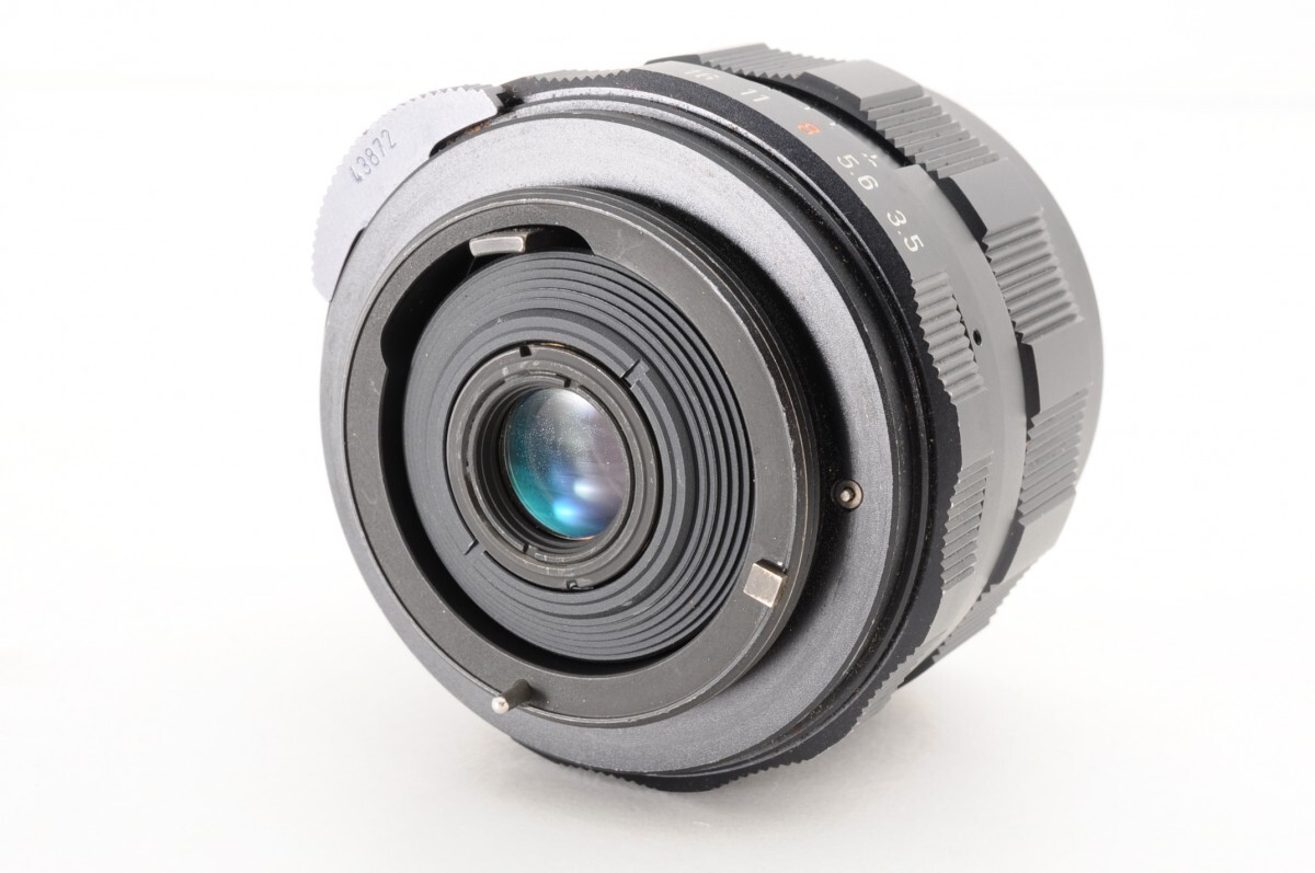 PENTAX ペンタックス Super Multi coated Takumar 28mm F3.5 M42マウント ケース付 動作品 広角 単焦点 オールドレンズ カメラ RL-412T/000_画像4