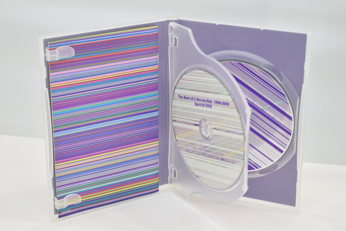 CD DVD The Best of L'Arc-en-Ciel 全3巻揃 初回生産限定盤 特典BOX 取説付 動作品 1994-1998 1998-2000 c/w ラルク RK-765T/601_画像7