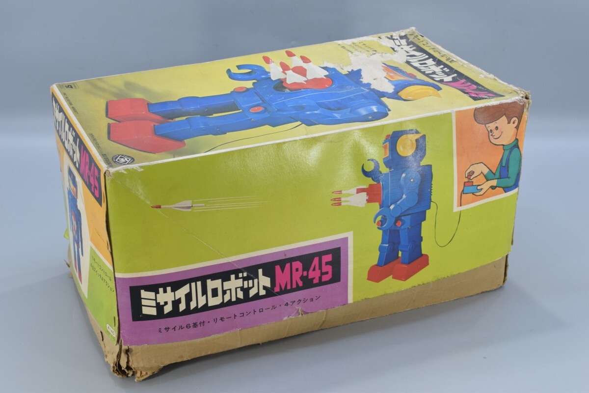  that time thing Masudaya electric misa il robot MR-45 remote control remote control increase rice field shop . wistaria trade rare article Vintage toy Showa era RL-92SM/000