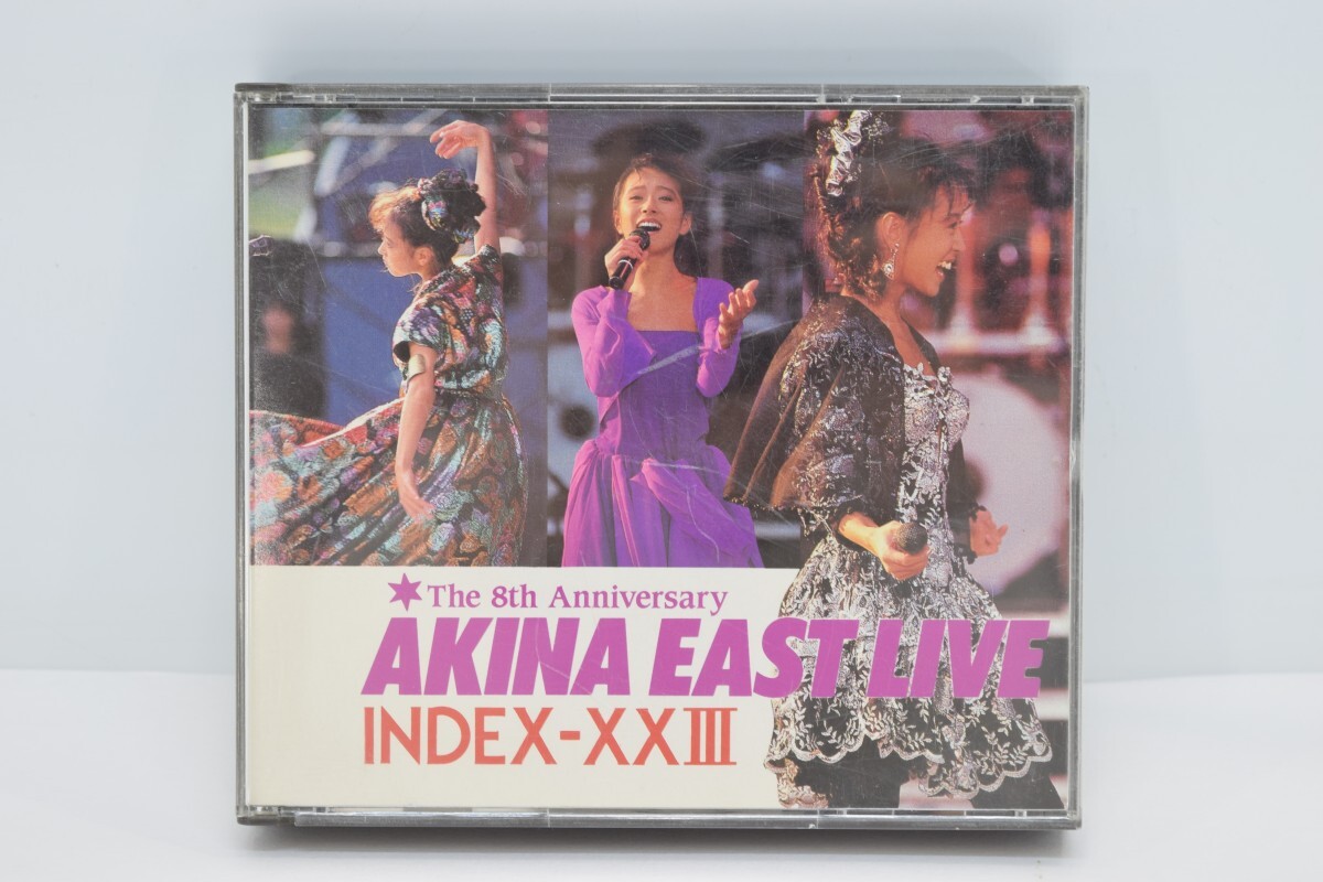 完全限定盤 中森明菜 イースト ライブ AKINA EAST LIVE INDEX-XXIII 2 CD The 8th Anniversary インデックス23 ブックレット付 RL-178M/000_画像1