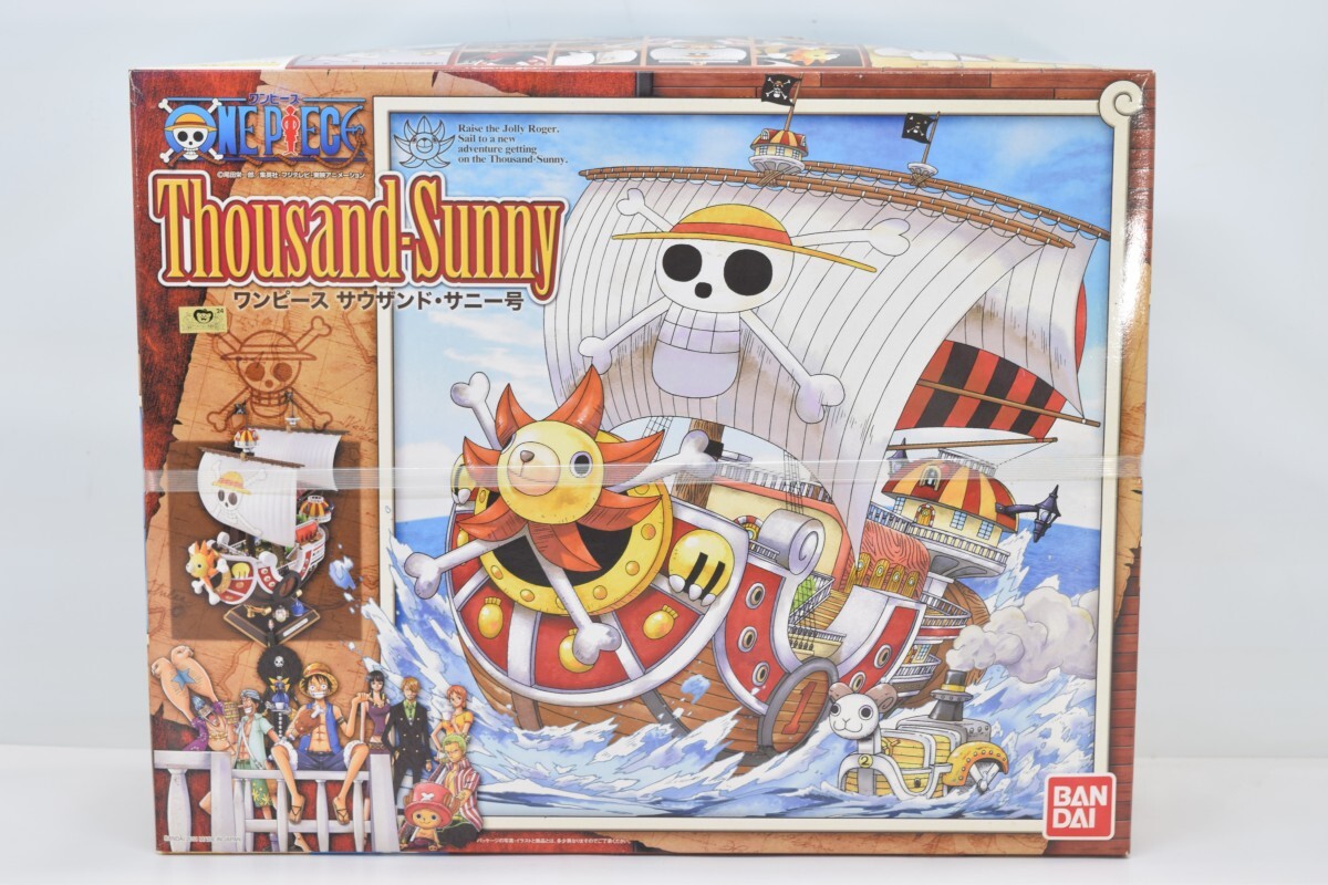 未開封 BANDAI バンダイ ONEPIECE ワンピース サウザンド サニー号 プラモデル THOUSAND SUNNY 海賊船 フィギュア 人形 アニメ RL-164M/105_画像1