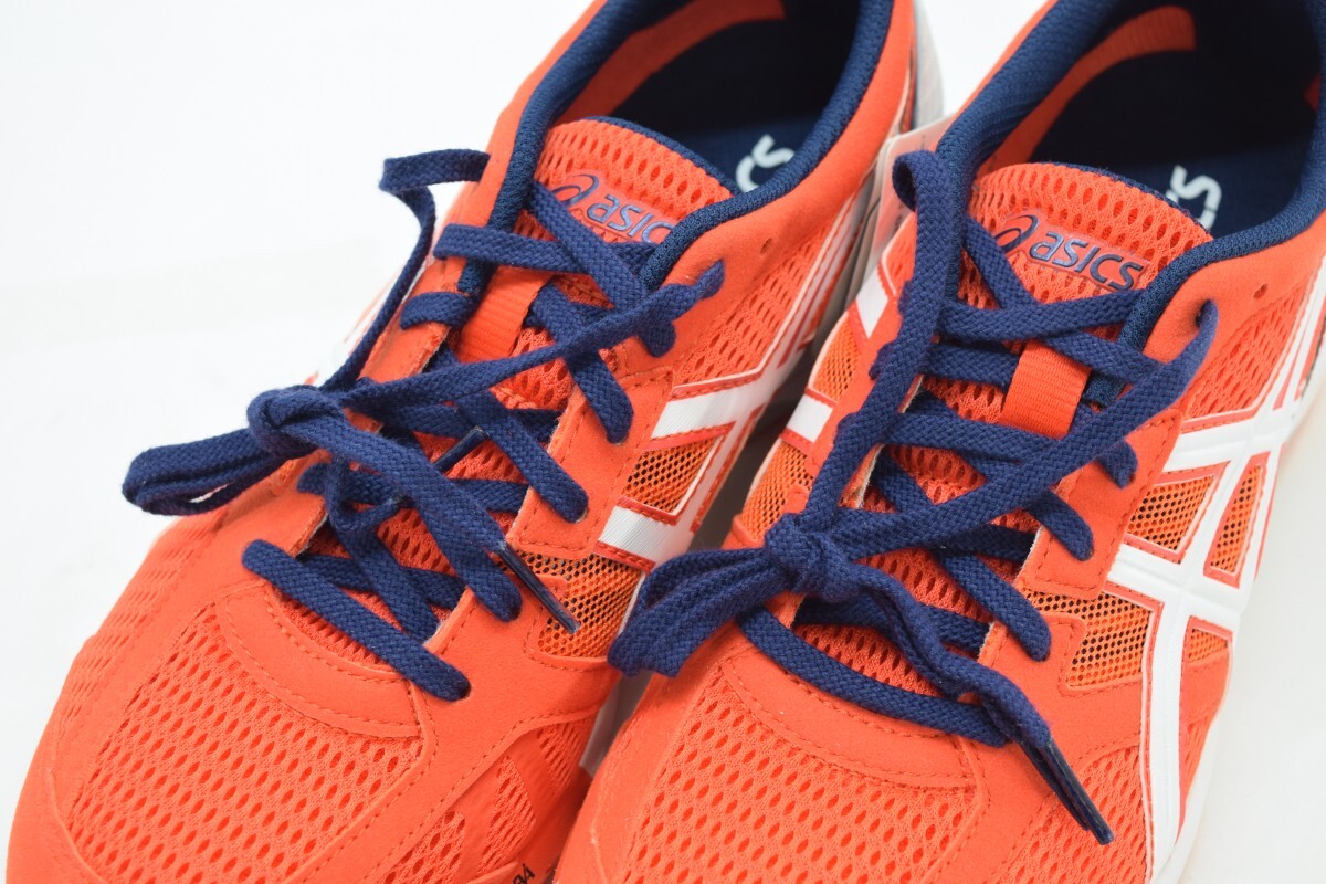 未使用 asics アシックス LYTERACER RS 5 ライトレーサー 25.5cm TJL432 ランニング シューズ チェリートマト ホワイト 運動靴 RL-170M/000_画像5