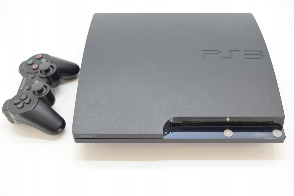 PS3 本体 120GB CECH-2000A チャコール・ブラック SONY ソニー ゲーム機 コントローラー テレビゲーム ゲーム RL-390Zの画像1