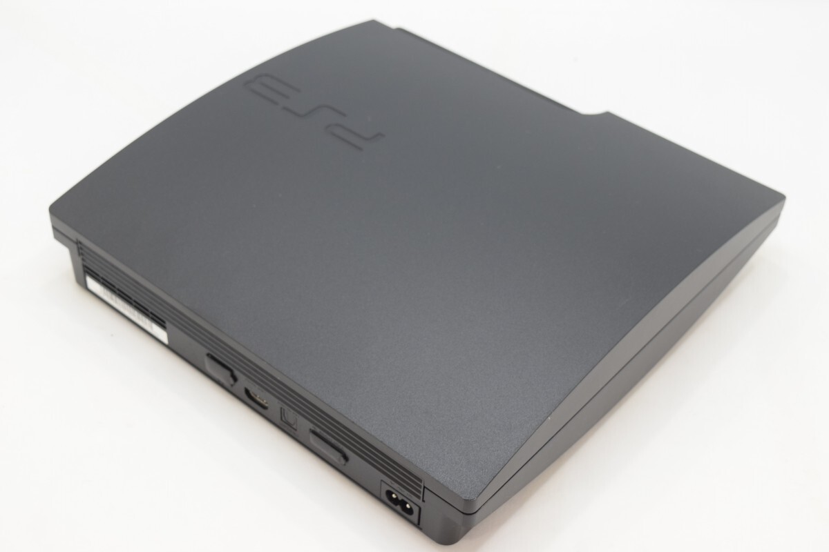 PS3 本体 160GB CECH-3000A チャコール・ブラック 動作品 SONY ソニー ゲーム機 コントローラー テレビゲーム ゲーム RL-388Zの画像4