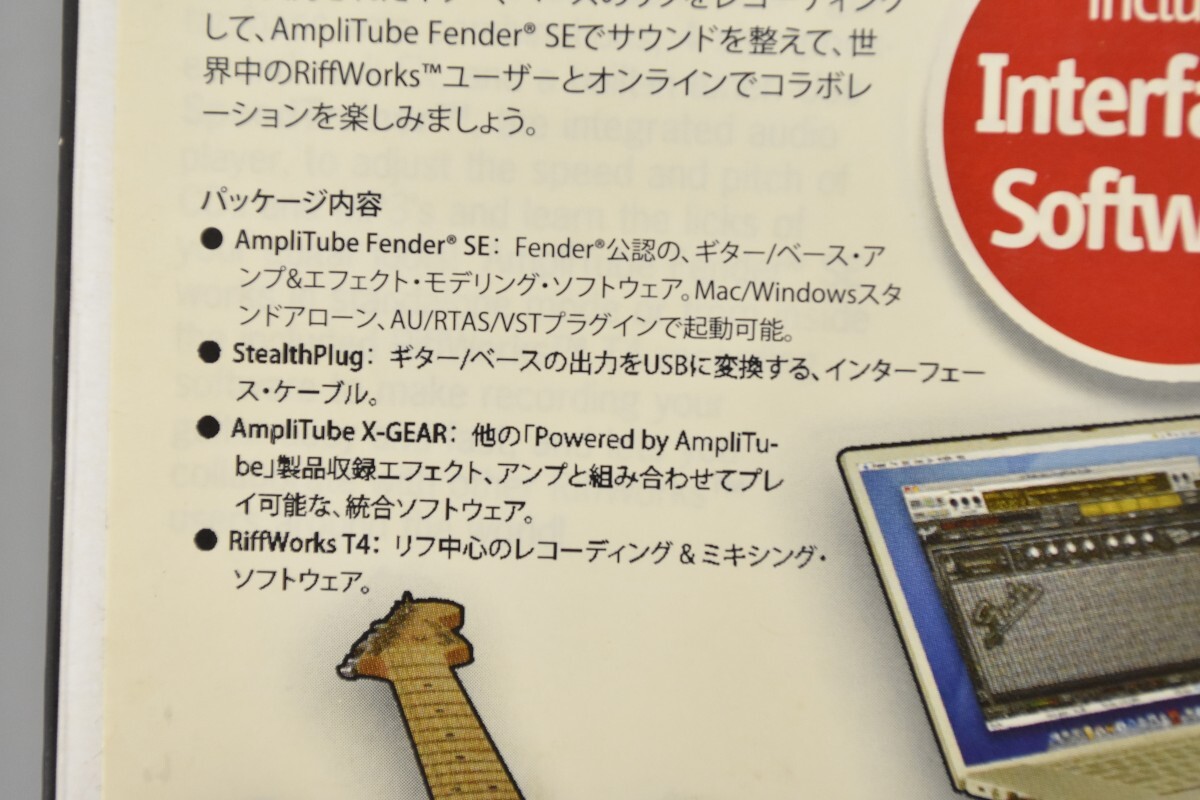 IK Multimedia ampltube Stealth штекер аудио интерфейс Fender крыло USB изменение гитара основа усилитель RL-344G/000