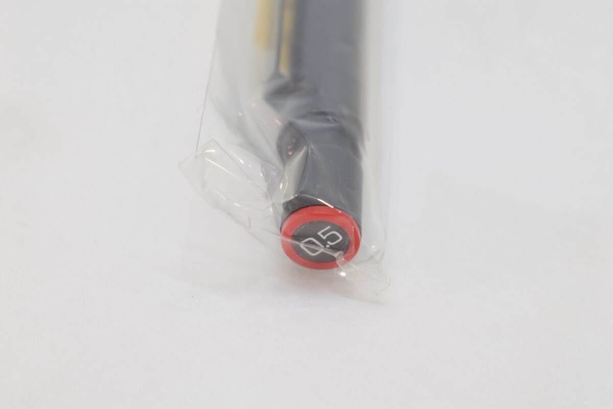 希少 未開封 廃盤品 三菱鉛筆 MITSUBISHI M5-1052 uni 0.5mmシャープペンシル 黒 ブラック × レッド 製図用 文房具 筆記用具RL-238M-C/000の画像6