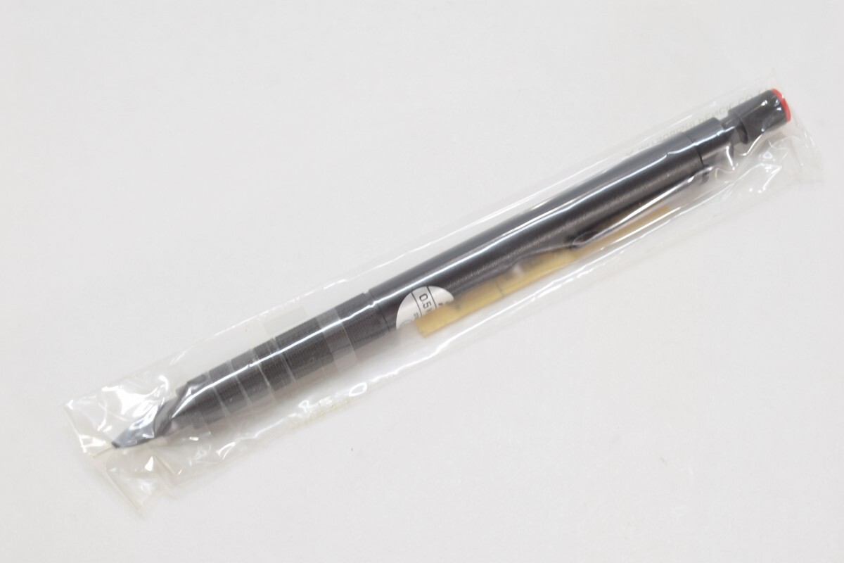 希少 未開封 廃盤品 三菱鉛筆 MITSUBISHI M5-1052 uni 0.5mmシャープペンシル 黒 ブラック × レッド 製図用 文房具 筆記用具RL-238M-C/000の画像2
