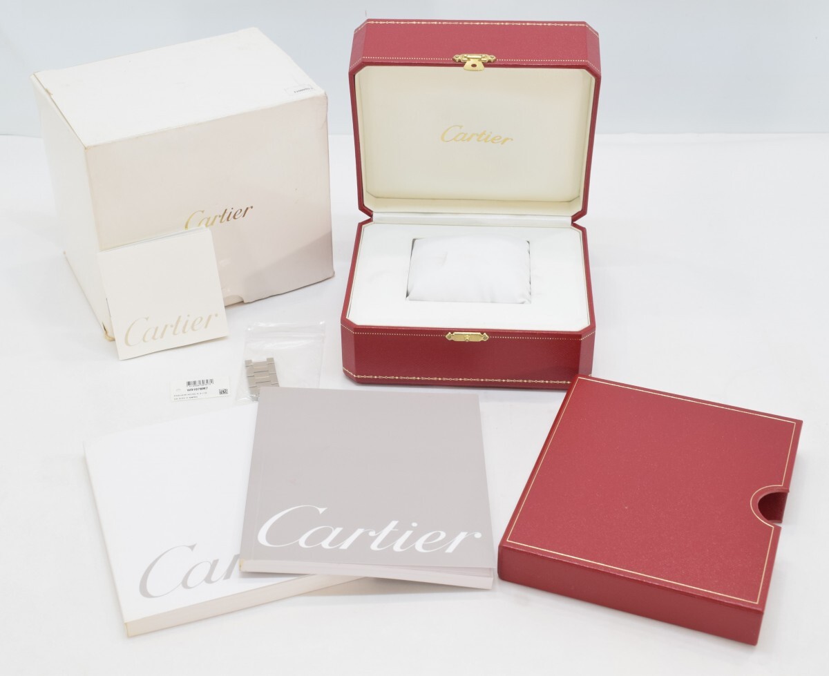 Cartier カルティエ COWA 0043 空箱 外箱 内箱 説明書 冊子 コマ付 W31078M7 パシャC メリディアン GMT メンズ 腕時計 RL-272M/000_画像1