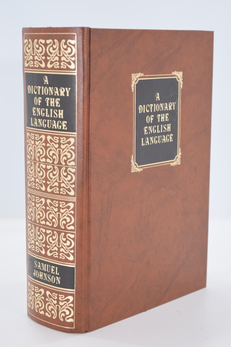  переиздание Samuel * Johnson английский язык словарь Samuel Johnson. A Dictionary of the English Language на английском языке иностранная книга словарь старинная книга RL-313S/000