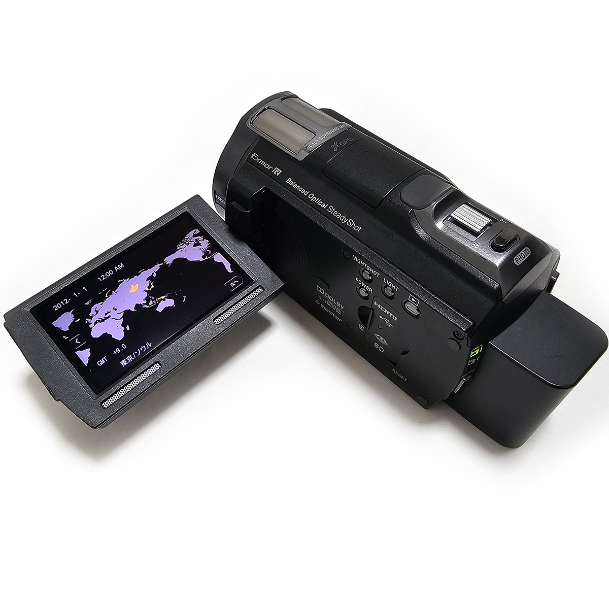 中古 SONY HDR-CX720V ＋バッテリーNP-FV70 デジタルHDビデオカメラレコーダー ハンディカム ソニー 2012年の画像5