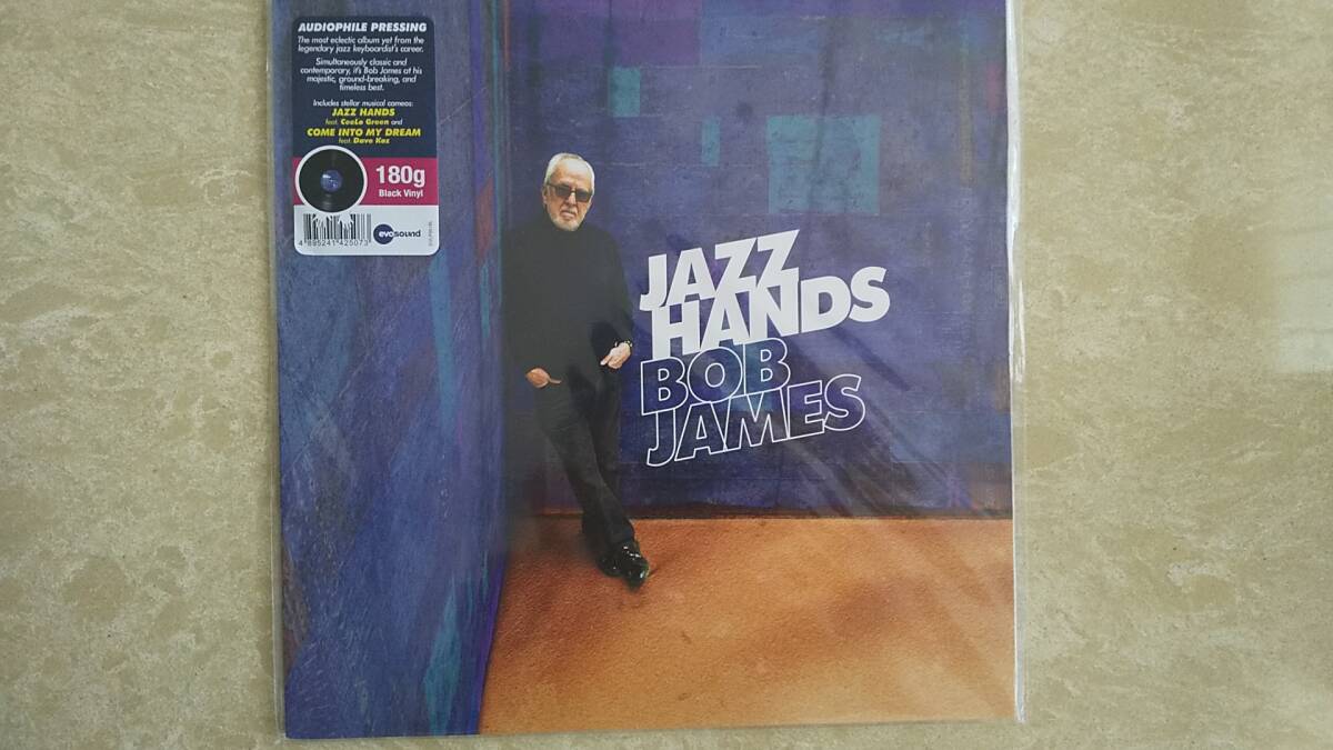 Jazz Hands　／　Bob James　LPレコード　180g重量盤　試聴2回　美品　ボブジェームス_画像1