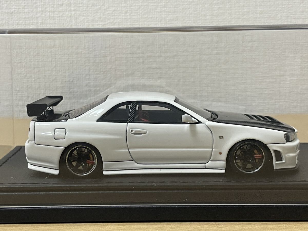 ignitinon model 1/43 Nismo R34 GT-R Z-tune White の画像5