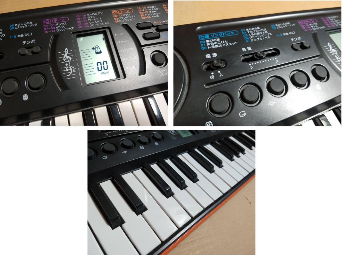 ジャンク品 カシオ CASIO ミニキーボード（44ミニ鍵盤） SA-76 [44ミニ鍵盤]の画像2