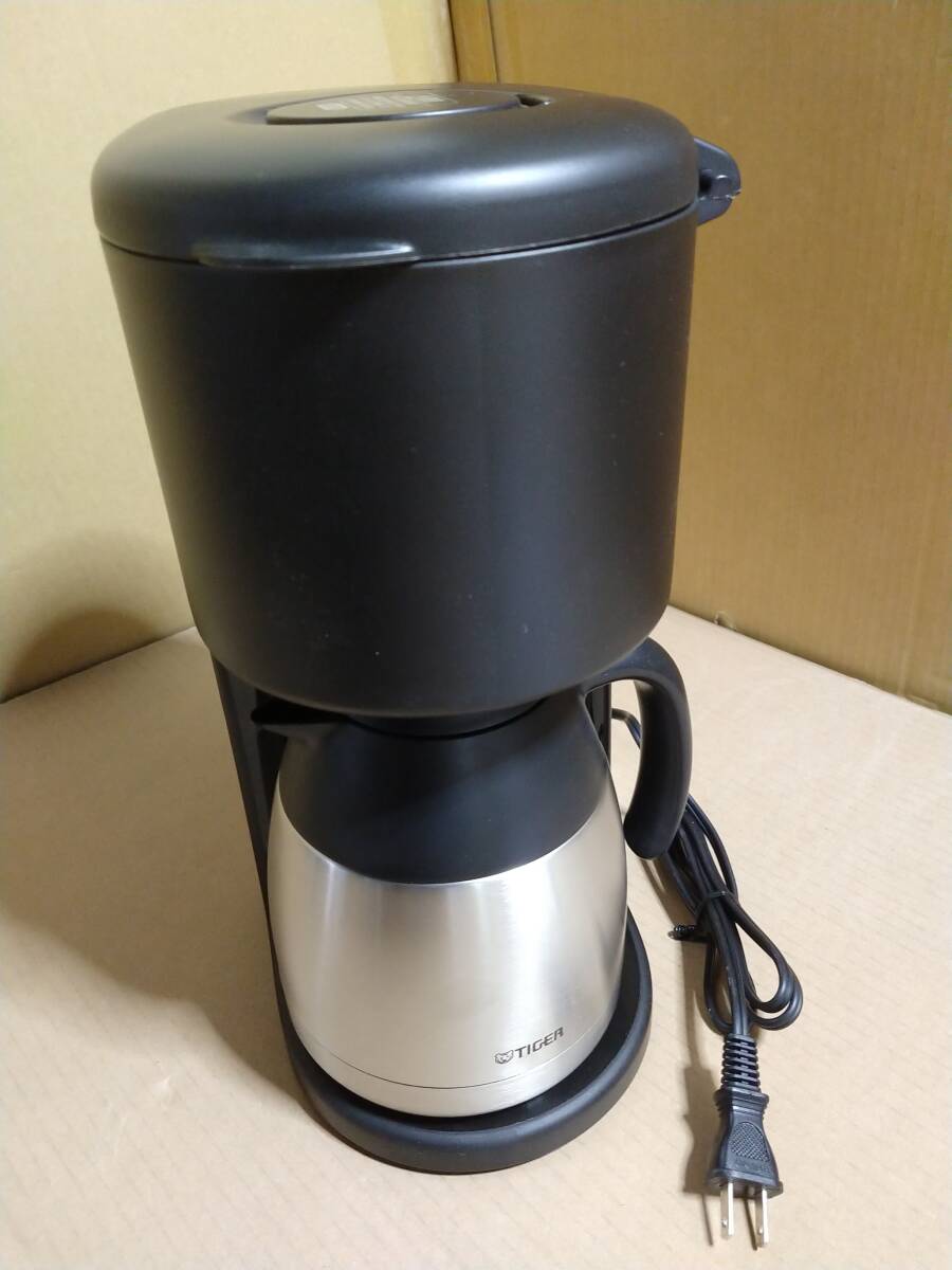 ジャンク品【破損】タイガー TIGER ACE-V080 [コーヒーメーカー 真空断熱ステンレスサーバー 8カップ]2023年製の画像2