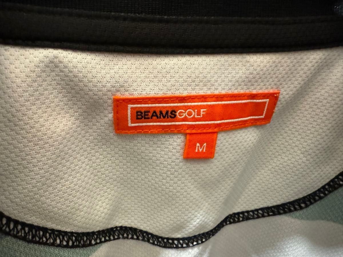 BEAMS GOLF ORANGE LABEL / クレイジーブロック ポロシャツ ビームス ゴルフ トップス ポロシャツ