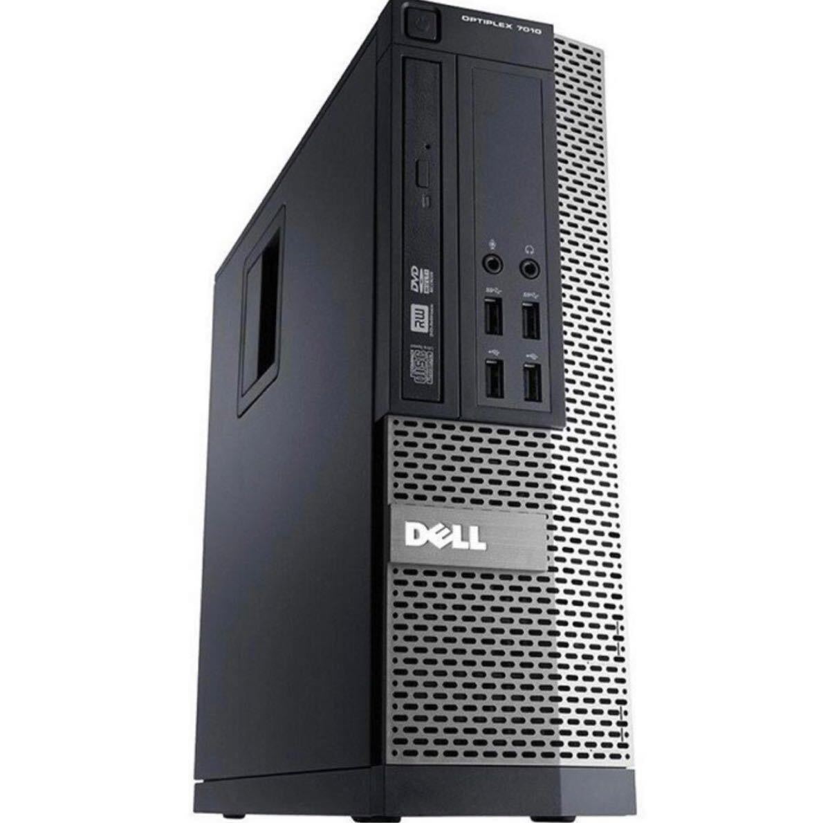 SSD240GB+ HDD500GB Win10 Pro64bit DELL OPTIPLEX 7010/9010SFF /Core i5-3470 3.4GHz/16GB/完動品DVD/2021office Wi-Fi Bluetooth高性能_画像3