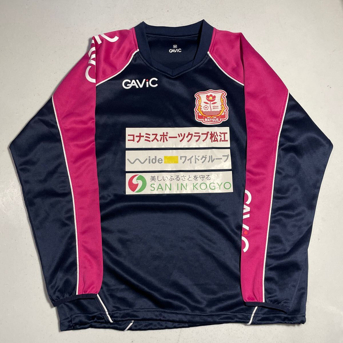 松江シティ gavic ガビック 支給 着用 トレーニングウェア Mサイズの画像1