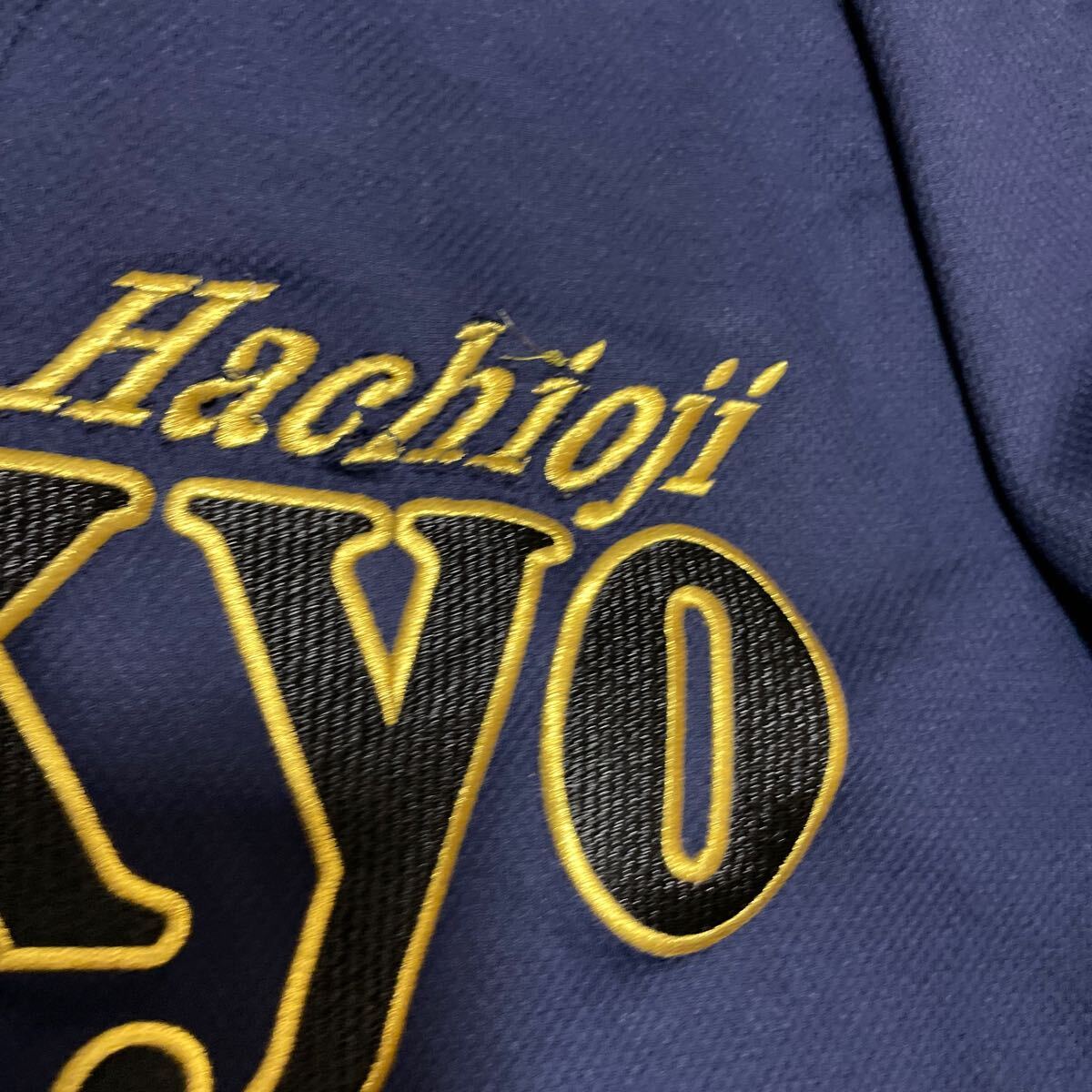 帝京高校 八王子 野球部 支給 着用 刺繍ロゴ アシックス asics ユニフォーム プラクティスシャツ Lサイズの画像6