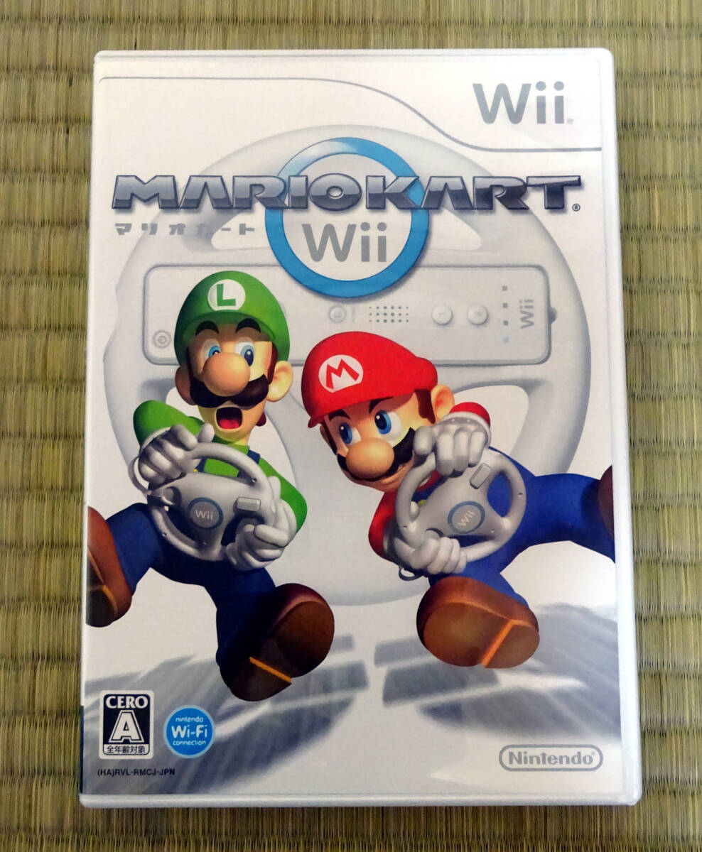 Wii マリオカート ハンドル２個セット USED品_画像2
