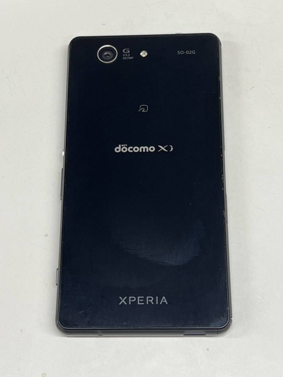 【送料込】docomo XPERIA SO-02G(黒) タッチパネル異常ありの画像2