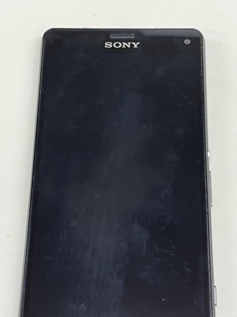 【送料込】docomo XPERIA SO-02G(黒) タッチパネル異常ありの画像1