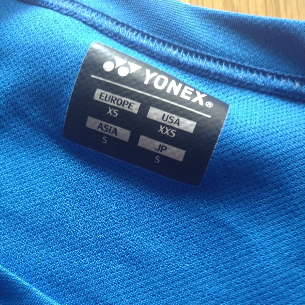 YONEX　テニスウエア　Sサイズ　ブルー　美品_画像2