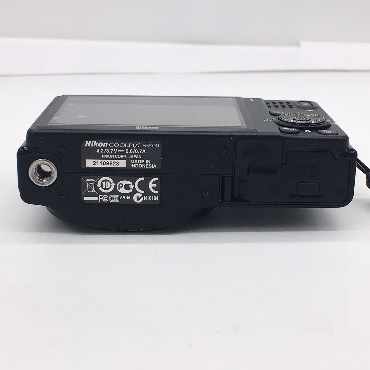 Nikon COOLPIX S9100 ニコン クールピクス デジタル カメラ デジカメ ブラック 説明書・バッテリー・充電コード・元箱付属 動作確認済の画像10