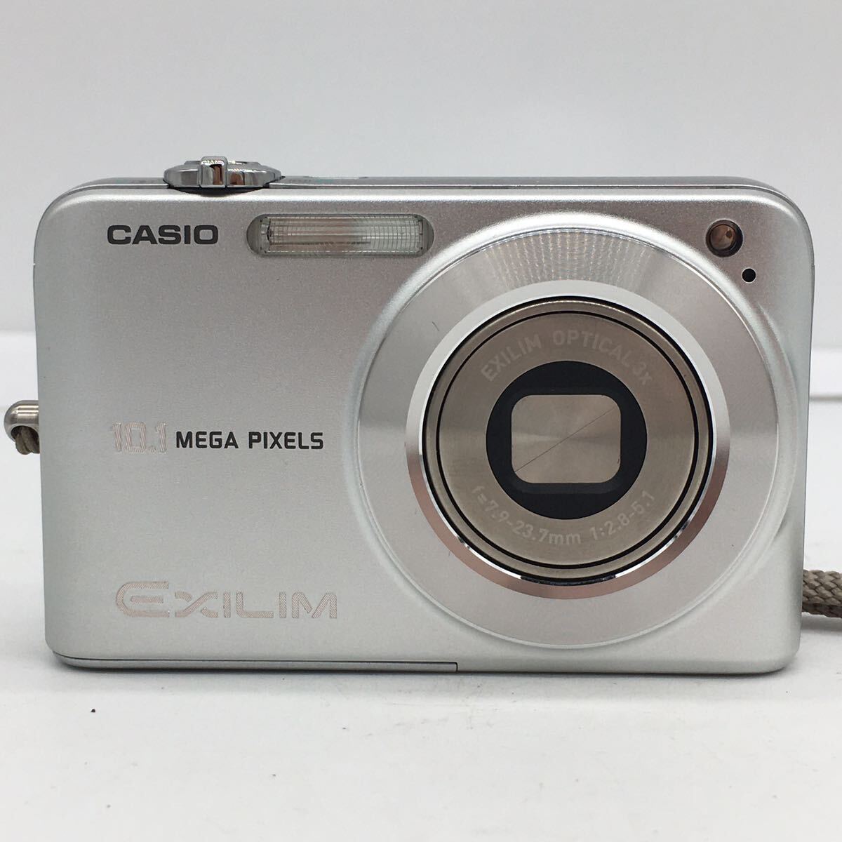 CASIO カシオ EXILIM EX-Z1050 シルバー コンパクト デジタル カメラ 充電器・バッテリー・説明書・SDカード1GB・元箱付属 動作確認済の画像2